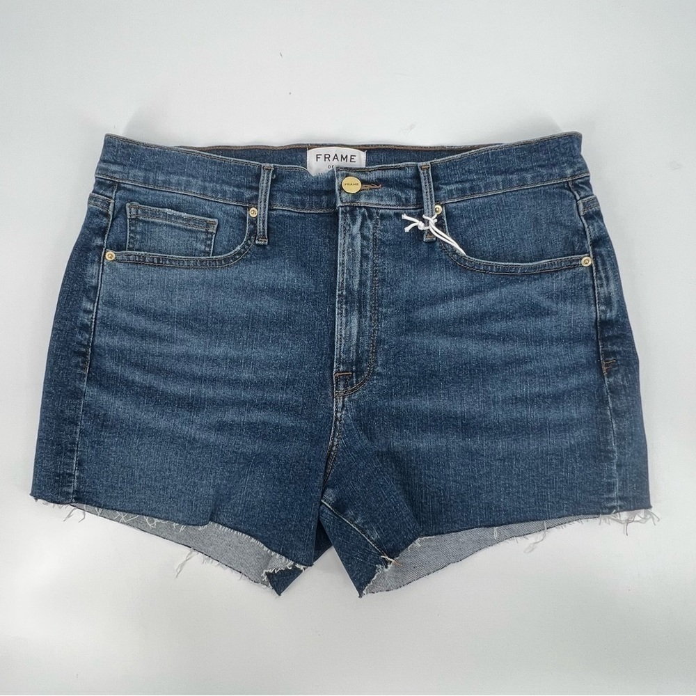 NWT Frame Denim Le Brigette Cut Off Jean Shorts Size 30 Women's